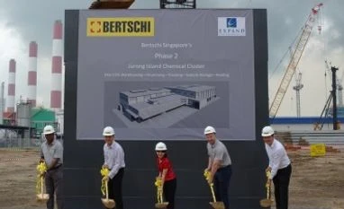 Chemical logistics firm Bertschi to build second facility in Singapore Ground breaking ceremony for Bertschi’s second facility in Singapore