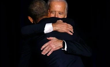 Biden thanks Obama; says he was a great president who children look up to Barack Obama, joe biden