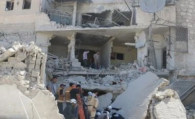 Eight children among 21 killed in Syria Idlib strikes: Report Representative image. Flle Photo: Reuters