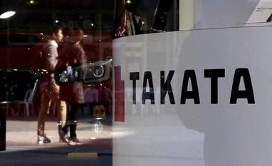 Defective air bags found in repaired BMWs, spurring fresh recall Logo of Takata. Photo: Reuters