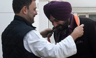 Punjab elections: Congressman Sidhu files nomination from Amritsar East Navjot Singh Sindhu, Rahul Gandhi