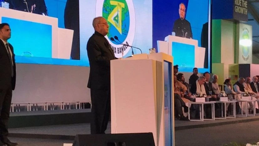 Pranab Mukherjee, Bengal Summit Pranab Mukherjee, Bengal Summit