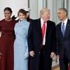 Donald Trump, Barack Obama, Michelle Obama, Melania Trump