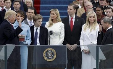 Donald Trump sworn in as US president, promises to put 'America First' Donald Trump