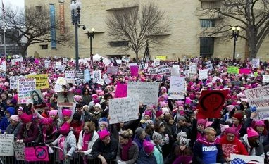 Thousands of women to march in Washington to protest Trump's agenda Anti-Trump, Protest, Donald Trump