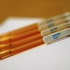 Pens with the logo of SAP