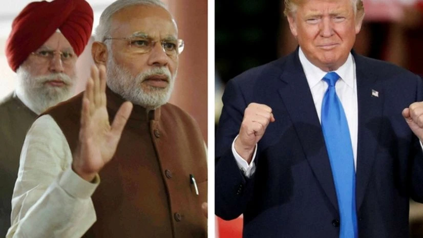 Prime Minister Narendra Modi and US President Donald Trump Prime Minister Narendra Modi and US President Donald Trump