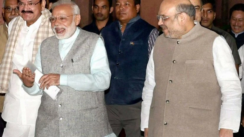 Prime Minister Narendra Modi with BJP President Amit Shah. Photo: PTI Prime Minister Narendra Modi with BJP President Amit Shah. Photo: PTI