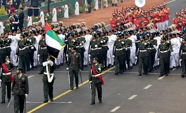 Republic Day: UAE contingent leads parade at Rajpath UAE, Republic Day Parade, Republic Day