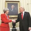 Donald Trump, Theresa May, Trump, May, Brexit, UK, Mritain, US