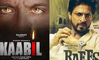 'Raees' vs 'Kaabil': SRK-starrer ahead in the box office race Kaabil, Raees, movie