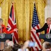 Donald Trump, Theresa May