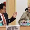 Finance Minister Arun Jaitley with Revenue Secretary Hasmukh Adhia. Photo: PTI