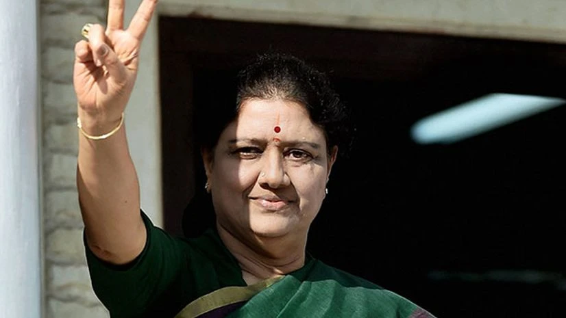 AIADMK chief VK Sasikala. Photo: PTI AIADMK chief VK Sasikala. Photo: PTI