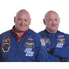 Separated at launch. Scott and Mark Kelly. (Source: NASA)
