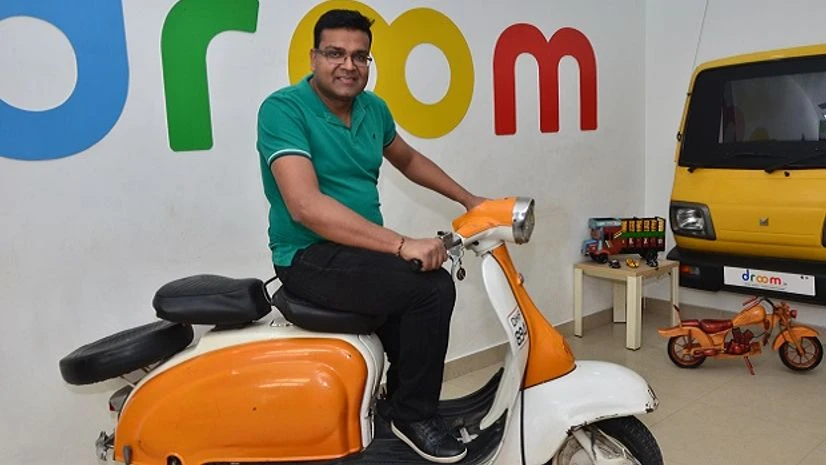 Sandeep Aggarwal of Droom at his office in Gurugram. Photo: Sanjay K Sharma Sandeep Aggarwal of Droom at his office in Gurugram. Photo: Sanjay K Sharma