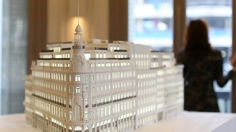 A model of the Canalejas shopping complex which will house Spain’s first Four Seasons hotel A model of the Canalejas shopping complex which will house Spain’s first Four Seasons hotel