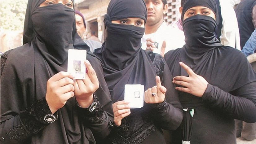 BJP urges EC to deploy women police to examine veiled women voters in UP BJP urges EC to deploy women police to examine veiled women voters in UP