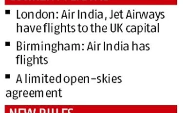 Forget busy London, fly to other cities, says UK minister Graph