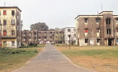 HM workers ready for VRS after Ambassador sale The staff quarters inside the factory township. Photo: Subrata Majumder