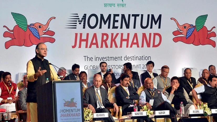 Arun Jaitley, Global Investors Summit, Ranchi Arun Jaitley, Global Investors Summit, Ranchi