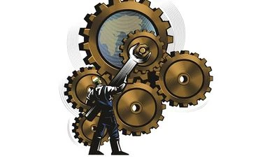 GST woes: India services activity contracts again in August on weak demand Illustration: Ajay Mohanty