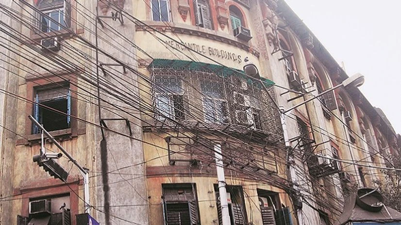 Mercantile Buildings at 9/12 Lalbazar Street in central Kolkata, identified by the I-T department as the home of 300 shell companies Mercantile Buildings at 9/12 Lalbazar Street in central Kolkata, identified by the I-T department as the home of 300 shell companies