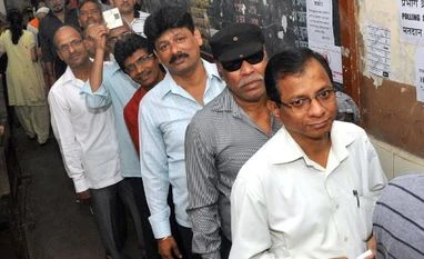 BMC election 2017: Mumbai records 55% voting, highest in 25 years Mumbai, polls, election, Bombay