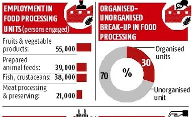 <b>Chart:</b> Indian food processing graph