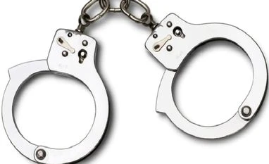 Police arrest four wanted Maoists arrested from Bihar's Aurangabad Handcuffs