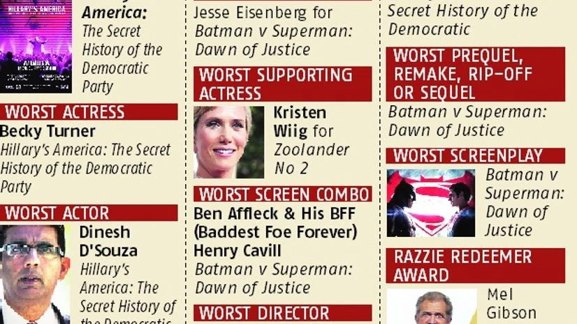 The best of the 'worst awards' The best of the 'worst awards'