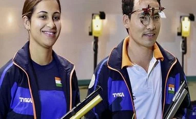 ISSF World Cup: Jitu Rai-Heena Sidhu win mixed event for 10m air pistol Jitu Rai and Heena Sidhu