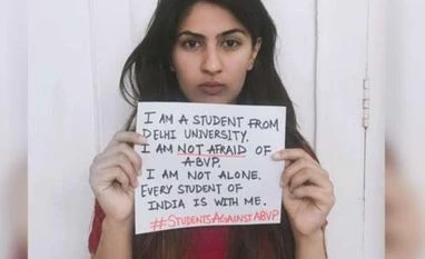 I'm not your Martyr's Daughter, writes Gurmehar Kaur Gurmehar, ABVP, Ramjas