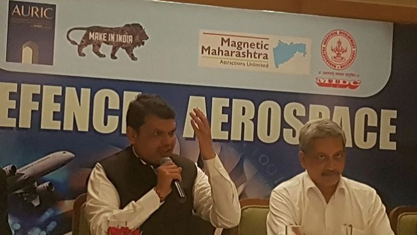 Defence and aerospace policy, maharashtra, Devendra Fadnavis, Manohar Parrikar Defence and aerospace policy, maharashtra, Devendra Fadnavis, Manohar Parrikar