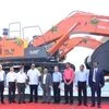 Tata Hitachi’s 10,000th machine being handed over to VPR Mining