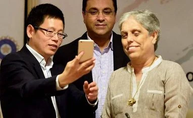 OPPO buys Team India sponsorship rights for Rs 1,079 crore Sky Li, OPPO,Rahul Johri, Diana Edulji