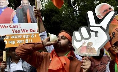 UP election results 2017: How the Rajya Sabha scenario will change UP, Election, BJP, Celeberation