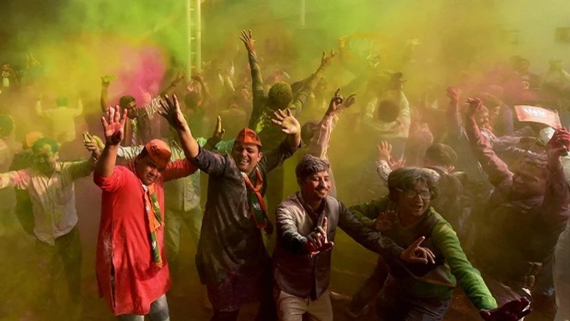 Assembly election results 2017 celebrations Assembly election results 2017 celebrations