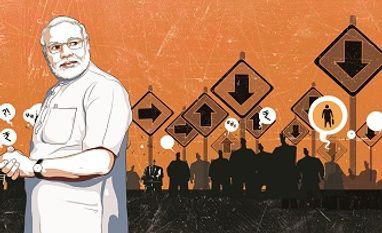 <b>Mihir S Sharma:</b> After a landslide Illustration by Ajay Mohanty