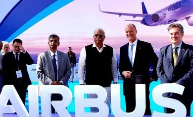 Airbus announces Asia's first pilot training centre at Delhi Airbus, Tom Enders, Ashok Gajapathi Raju