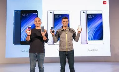 With two factories in place, Xiaomi makes 1 phone every second in India (L-R) Manu Jain, Vice President, Xiaomi and Managing Director, Xiaomi India & Jai Mani, Product Lead, Xiaomi India at the launch of Redmi 4A and annoucement of second manufacturing unit