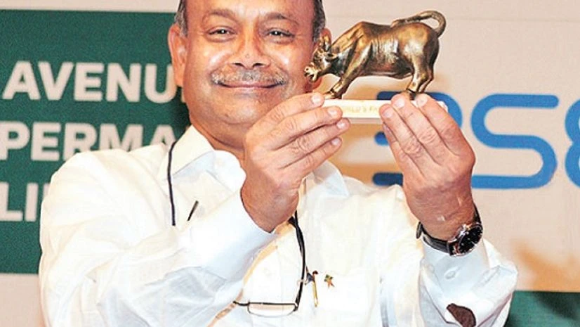 Radhakishan S Damani, founder, D-Mart, at the IPO listing ceremony of Avenue Supermarts in Mumbai on Tuesday. Photo: Suryakant Niwate Radhakishan S Damani, founder, D-Mart, at the IPO listing ceremony of Avenue Supermarts in Mumbai on Tuesday. Photo: Suryakant Niwate