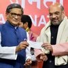 S M Krishna joins BJP a year before Karnataka Assembly polls