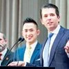 The Trump Organisation, now largely run by Trump’s sons, Eric and Donald Jr (right), has been pursuing a downtown Dallas hotel project with a real estate firm that has deep Turkish roots.