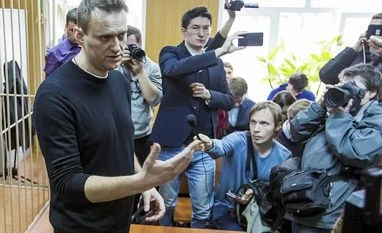 Kremlin critic Alexei Navalny fined over protests Alexei Navalny