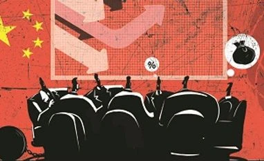 Rising yields and market sensitivity Illustration by Ajay Mohanty