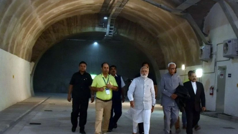 Narendra Modi, Modi, Narendra, tunnel, J&K Narendra Modi, Modi, Narendra, tunnel, J&K