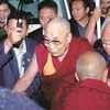 Tibetan spiritual leader Dalai Lama arrives at Bomdila in West Kameng district of Arunachal Pradesh on Tuesday.  Photo: PTI