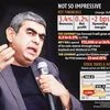 Infosys Q4 numbers go off track, CEO Vishal Sikka's pay drops 40%