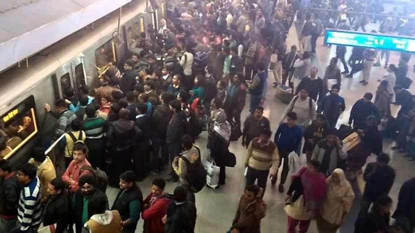 Rajeev Chowk, Metro station Rajeev Chowk, Metro station